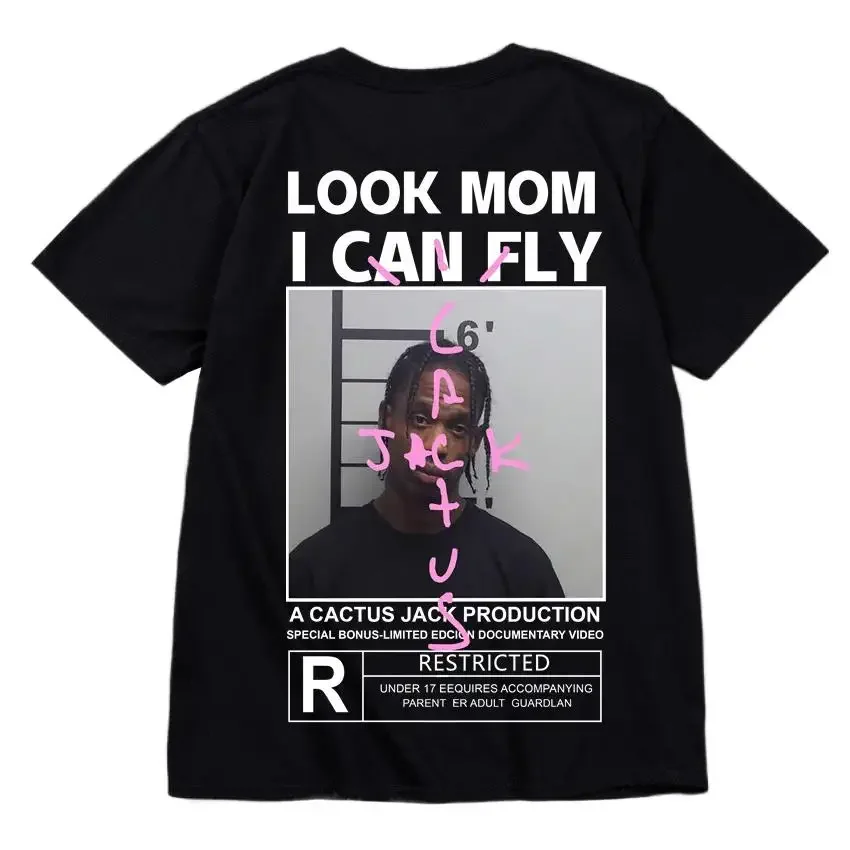Cactus Jack Tee - الصبار جاك تي شيرت قطني للرجال