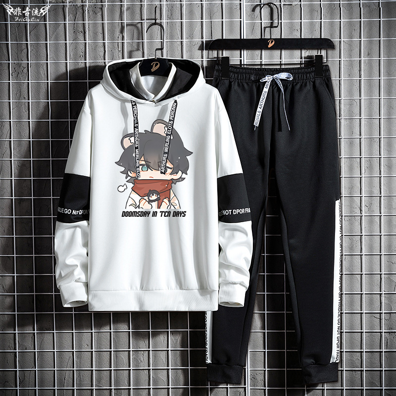 طقم هودي وبنطلون رجالي بتصميم  - مراجعة Streetwear Brand Collaborations وسعره
