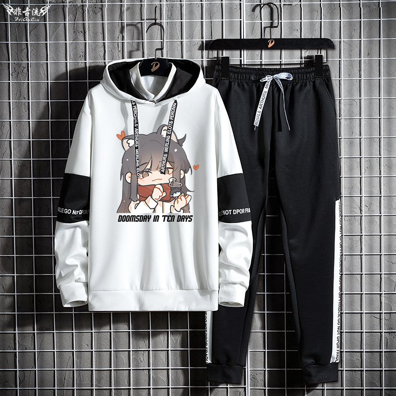 طقم هودي وبنطلون رجالي بتصميم  - مراجعة Streetwear Brand Collaborations وسعره
