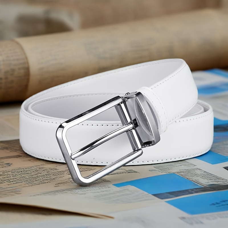 حزام كلاسيكي للرجال من البولي  - مراجعة Off White Belt وسعره