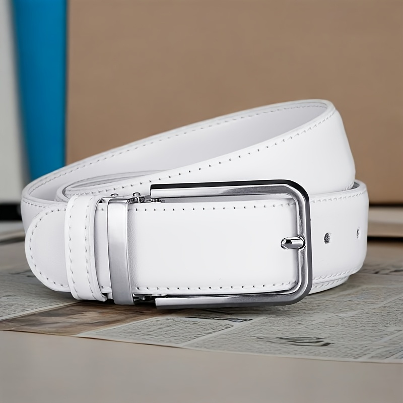حزام كلاسيكي للرجال من البولي  - مراجعة Off White Belt وسعره