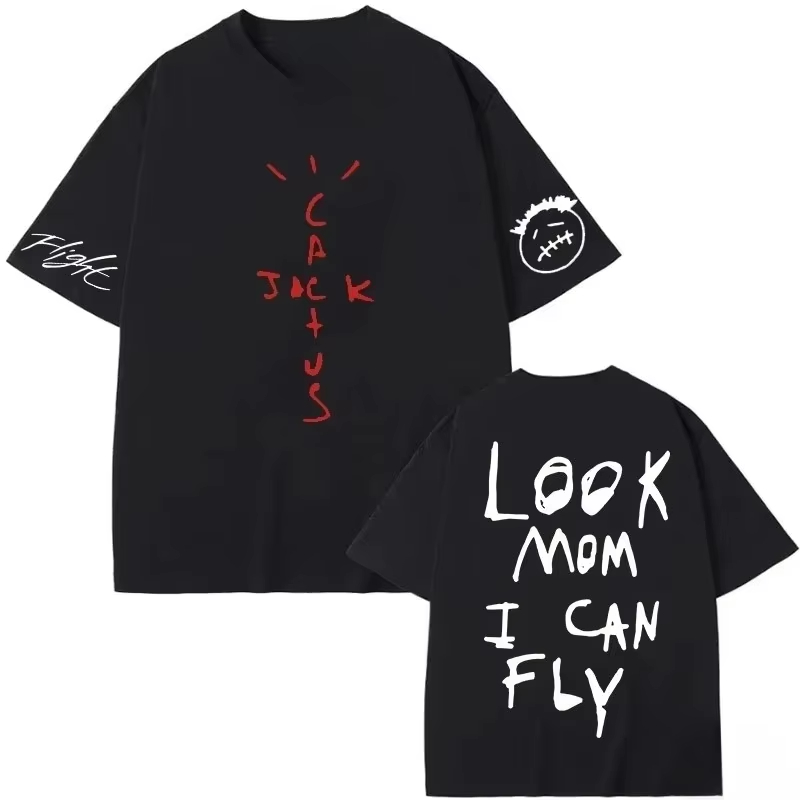 هدية لعشاق الموضة للأم، تي شير - مراجعة Cactus Jack Tee وسعره