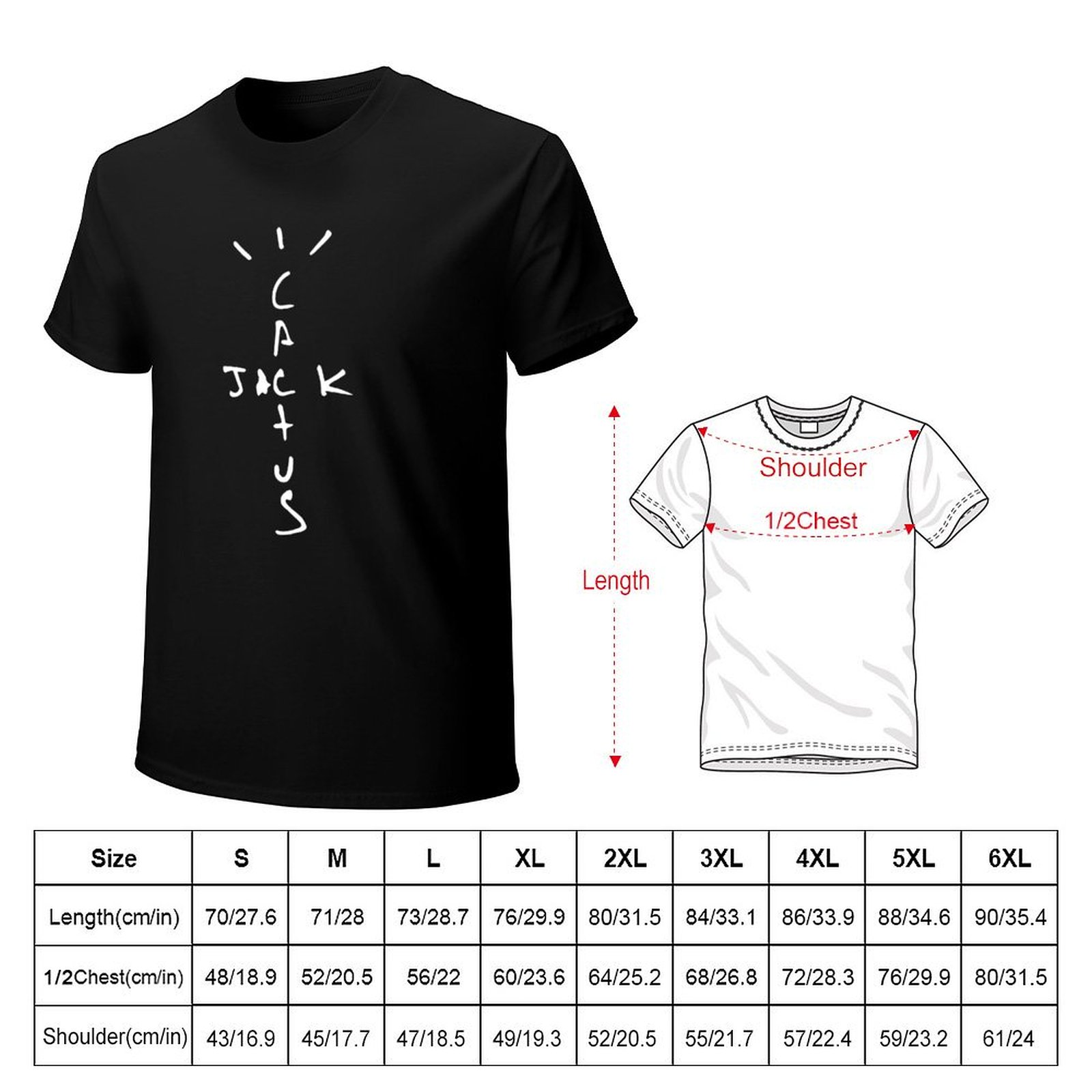 أفضل تيشيرت بطبعة جاك كاكتوس ل - مراجعة Cactus Jack Tee وسعره