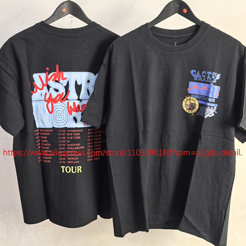 تي شيرت هيب هوب تريند كاكتوس ج - مراجعة Cactus Jack Tee وسعره