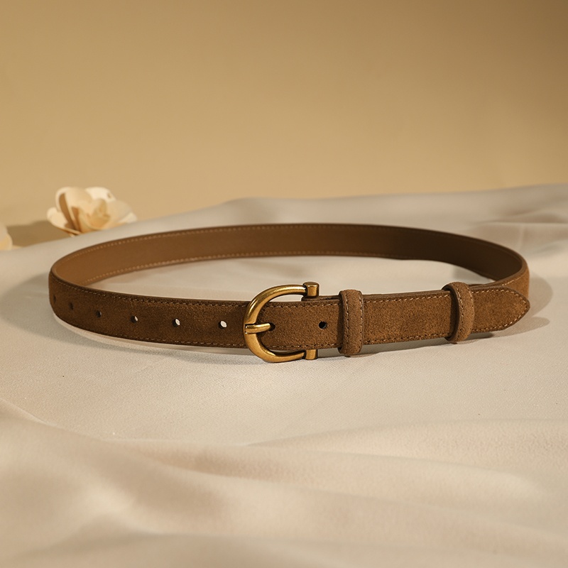 حزام من جلد الغزال الفاخر للنس - مراجعة Off White Belt وسعره