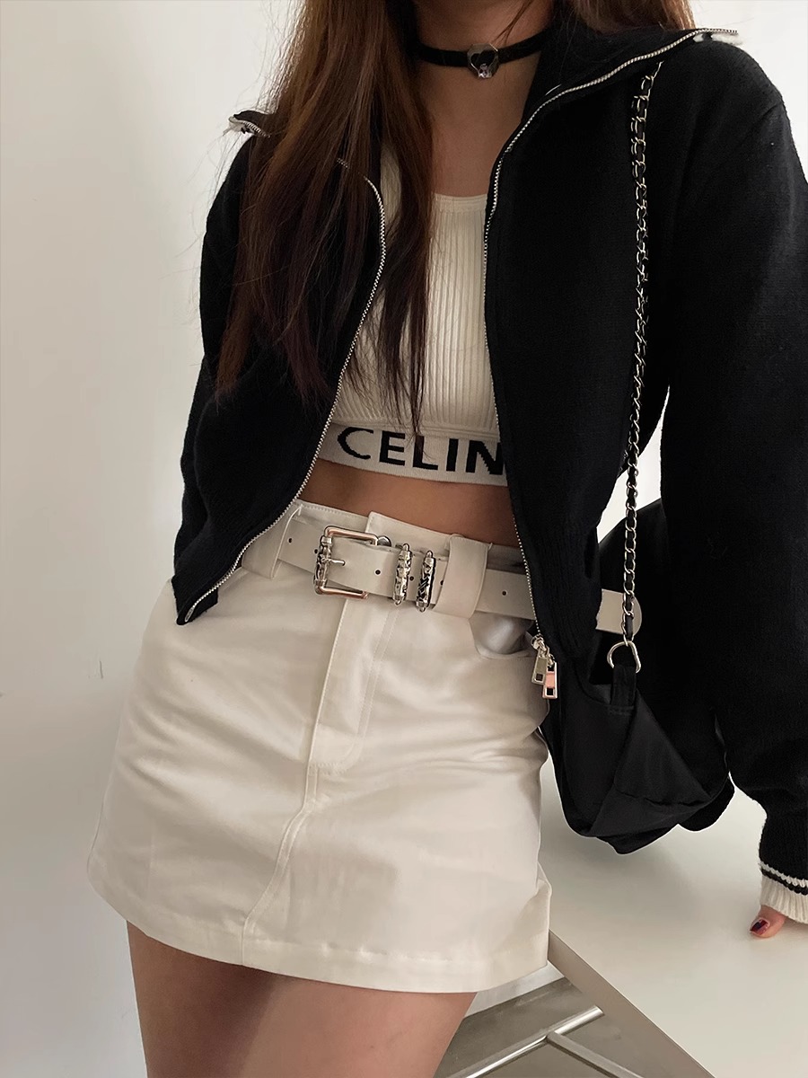 حزام ثقافة فرعية للإناث ، فاتن - مراجعة Off White Belt وسعره